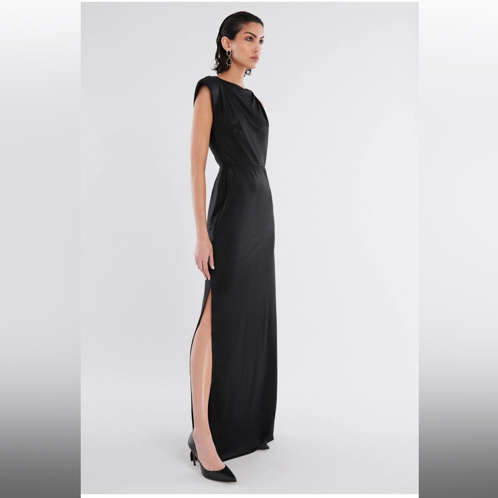 NWT BCBGMaxAzria Black Evening Gown